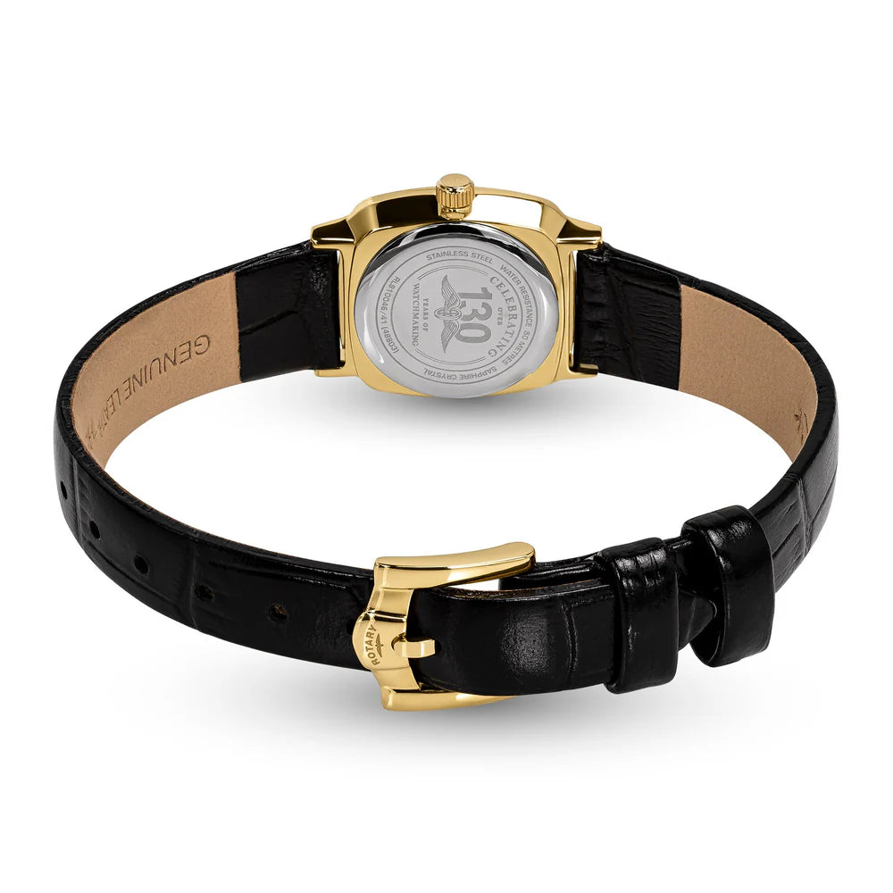 Rotary Heritage Ladies Strap Watch RLS10046/41 case back