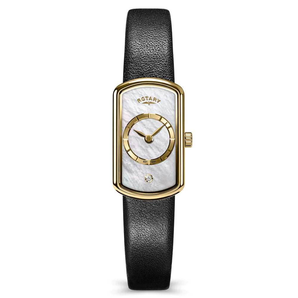 Rotary Solitaire Ladies Strap Watch RLS10076/41/D
