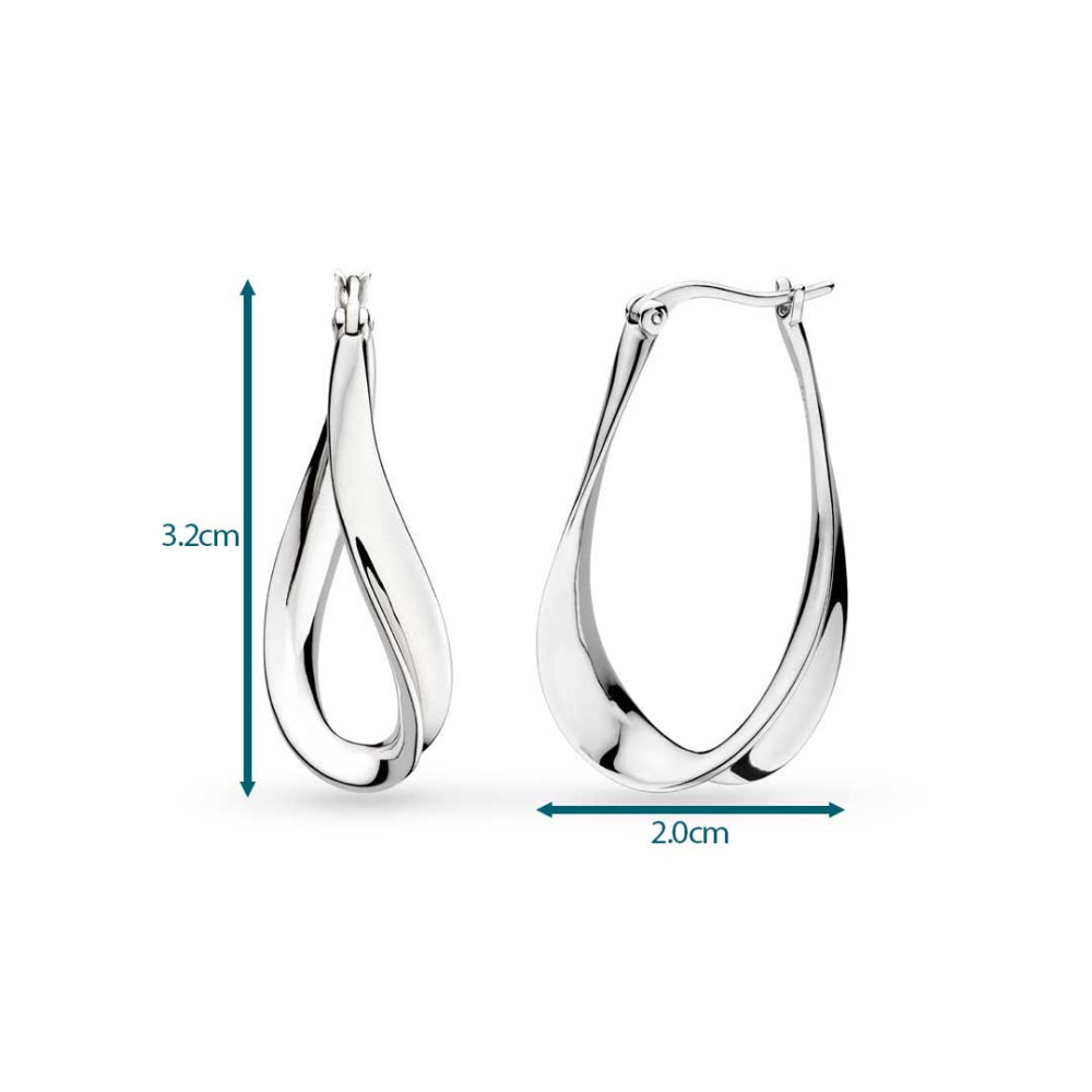 Kit Heath Serenity Loop Grande Hoop Earring