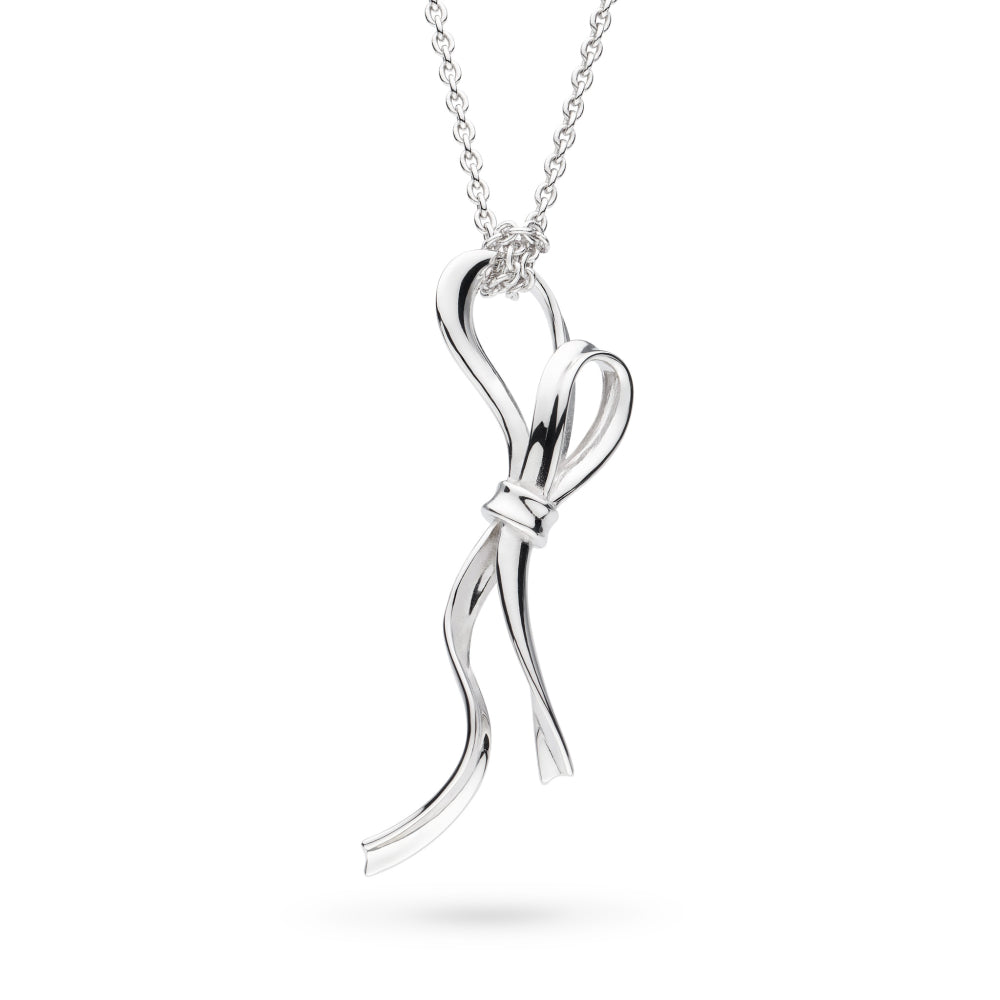 Kit Heath Serenity Ribbon Bow Loop Necklace