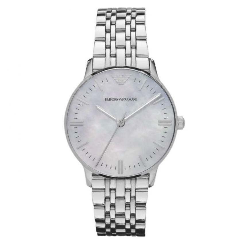 Emporio Armani Ar1602 Ladies Mother Of Pearl Watch