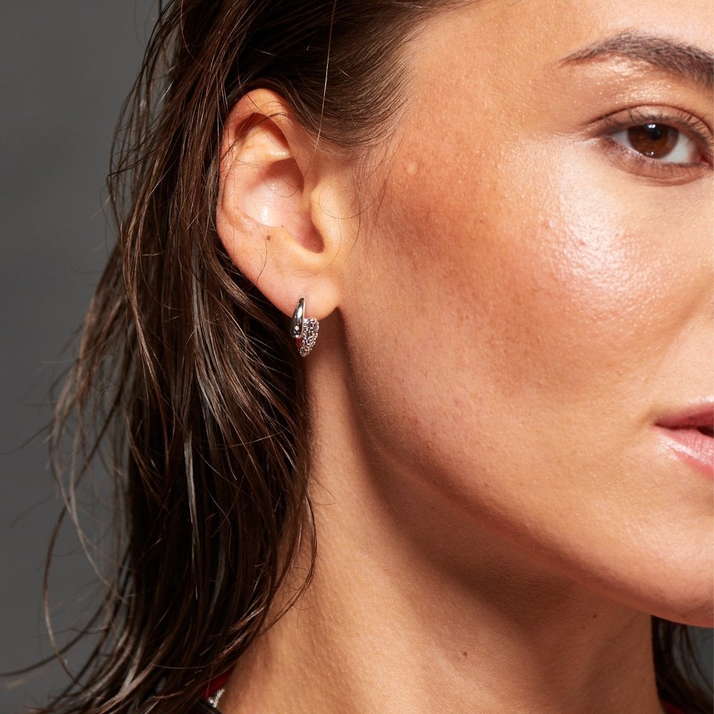 Hot Diamonds Aster Earrings DE860 lifestyle