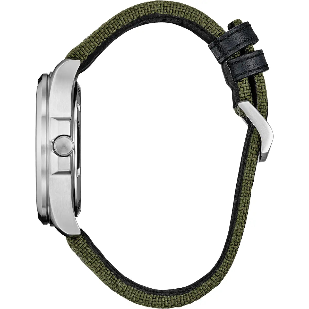 Citizen Men's Eco Drive Star Wars Boba Fett Bounty Hunter Inspired Watch Inspired Watch AW1418-06W PROFILE