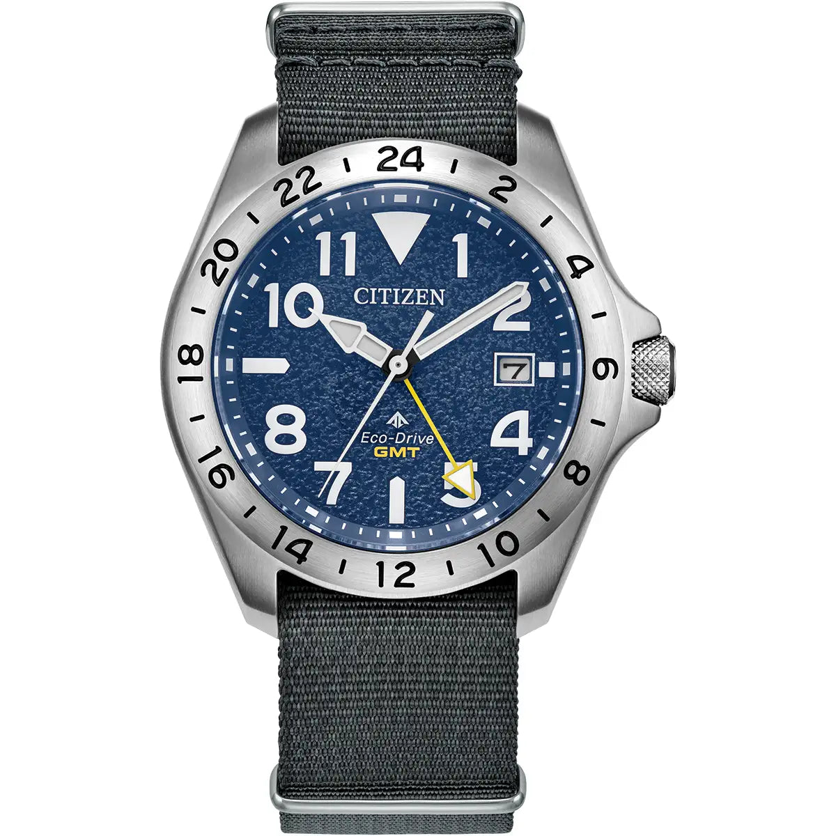 Citizen Mens Eco Drive Promaster Land GMT Watch BJ7150-09L