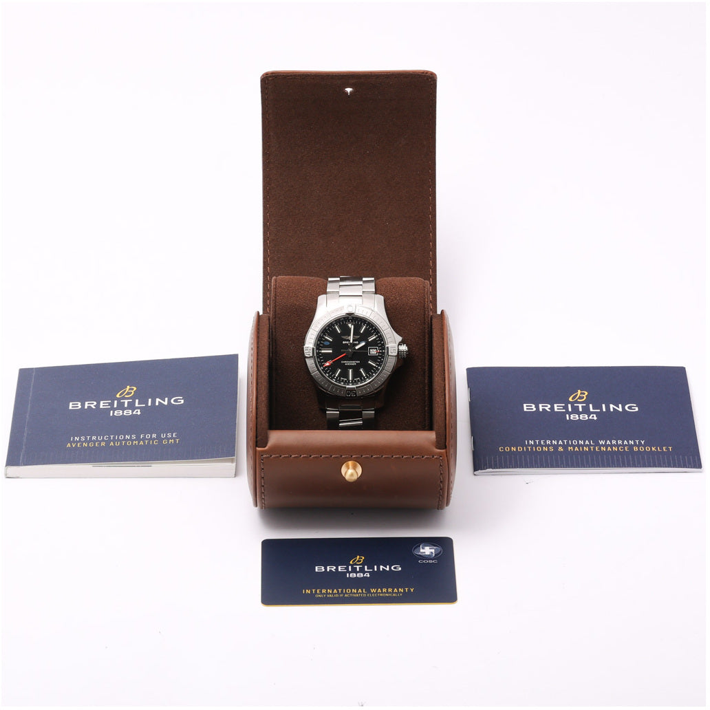 Pre Owned Breitling Avenger GMT A32397