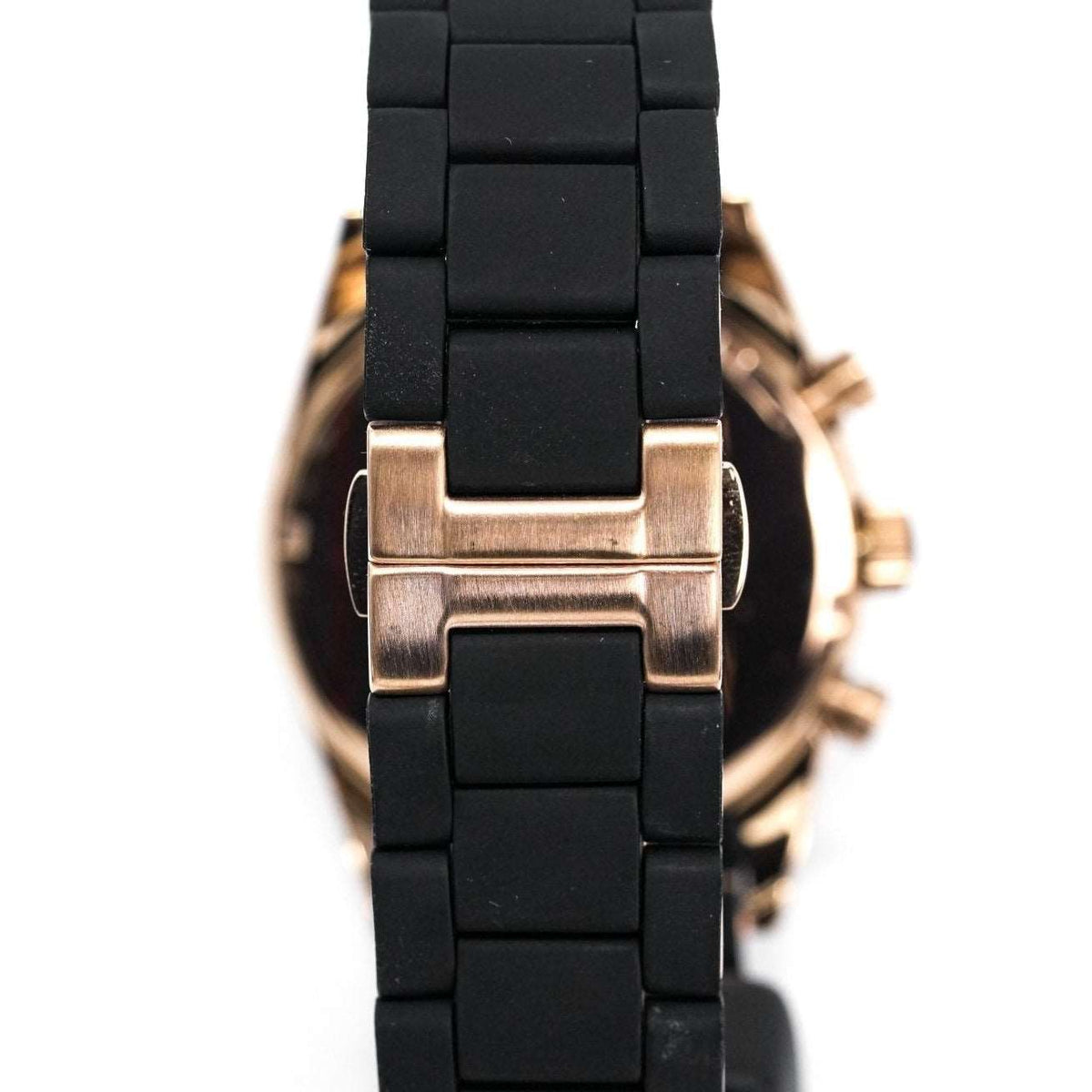 Emporio Armani Ar5906 Ladies Sportivo Chronograph Rose Gold Pvd Watch
