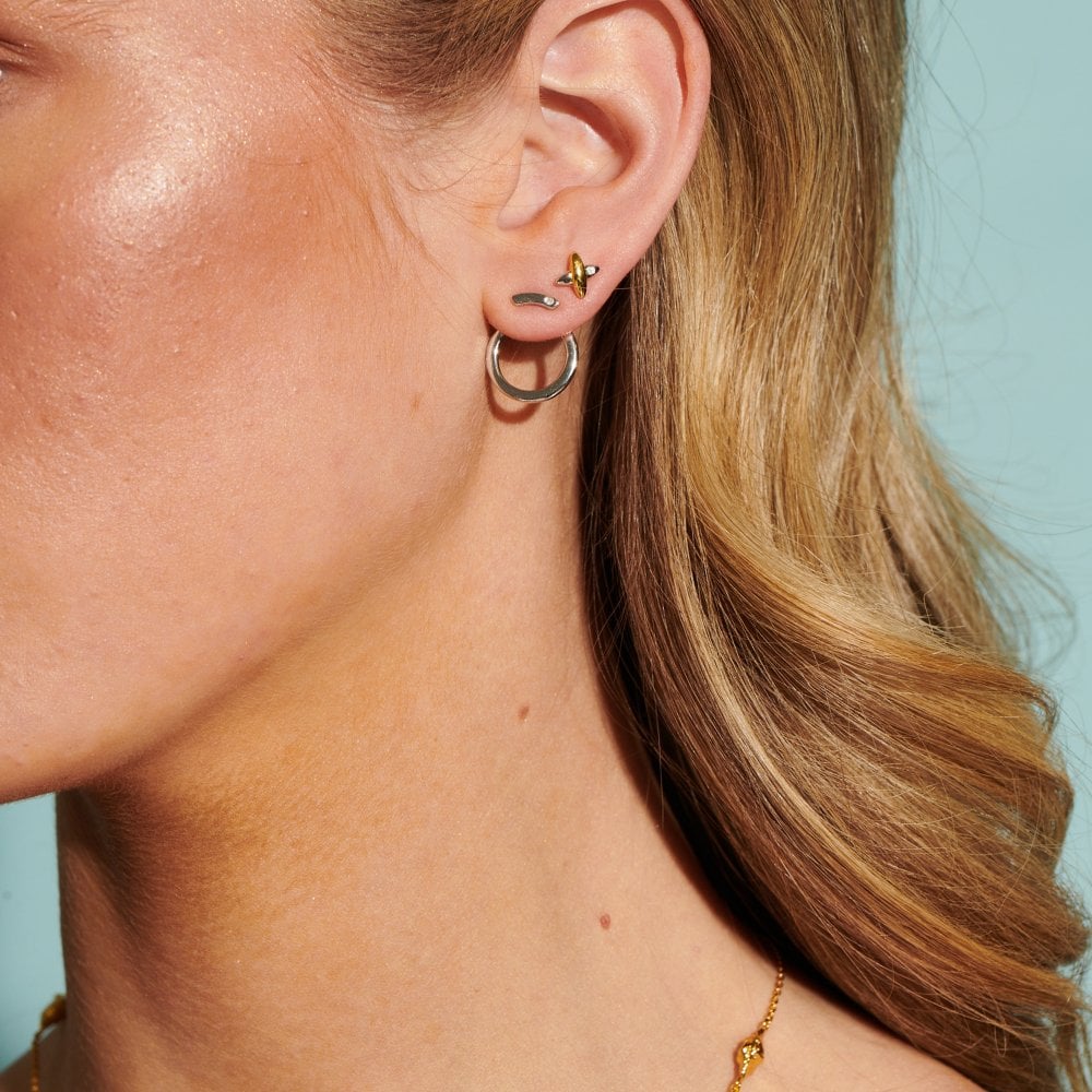 Hot Diamonds Circle Paired Earrings DE886 MODEL