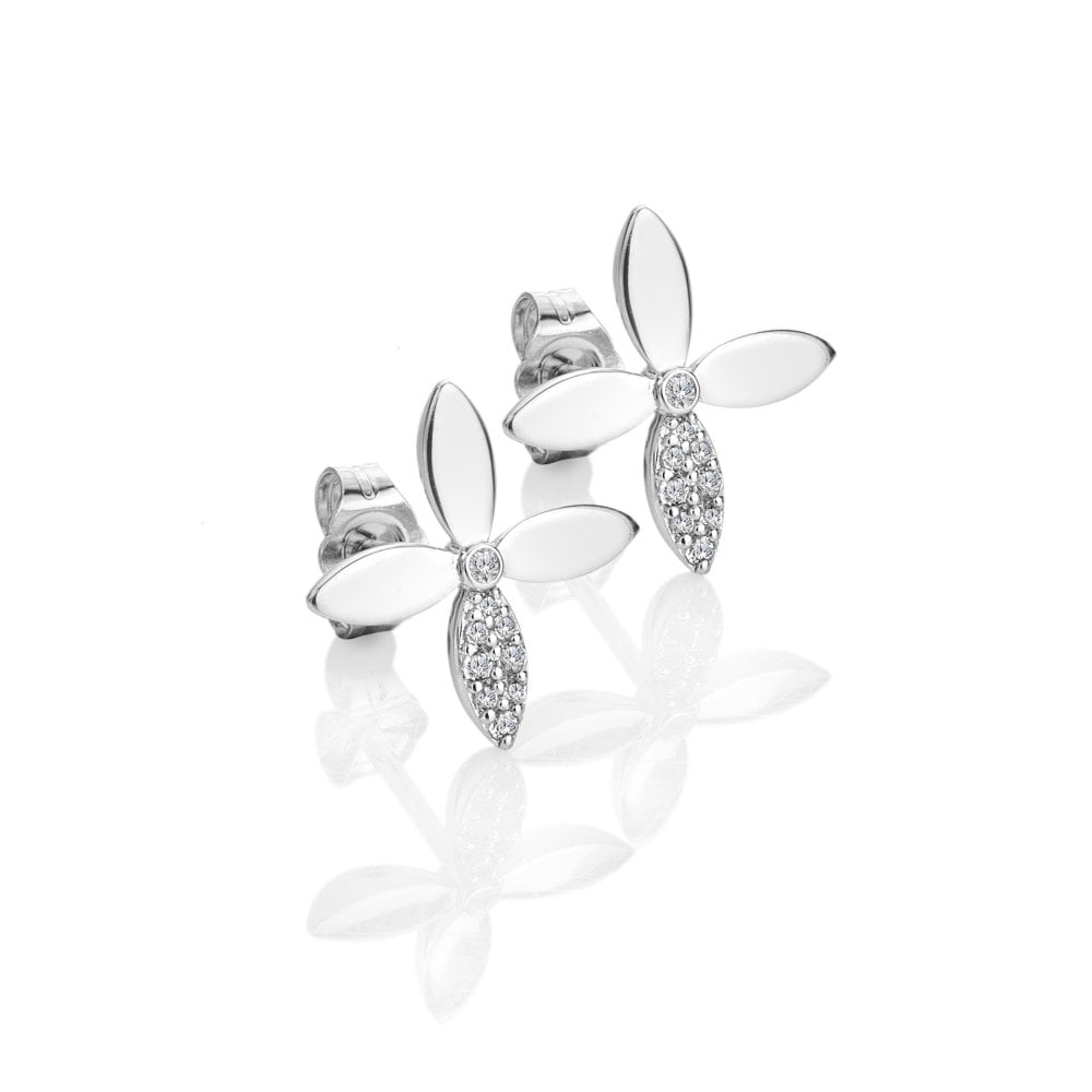 Hot Diamonds Eden Stud Earrings DE892 SIDE