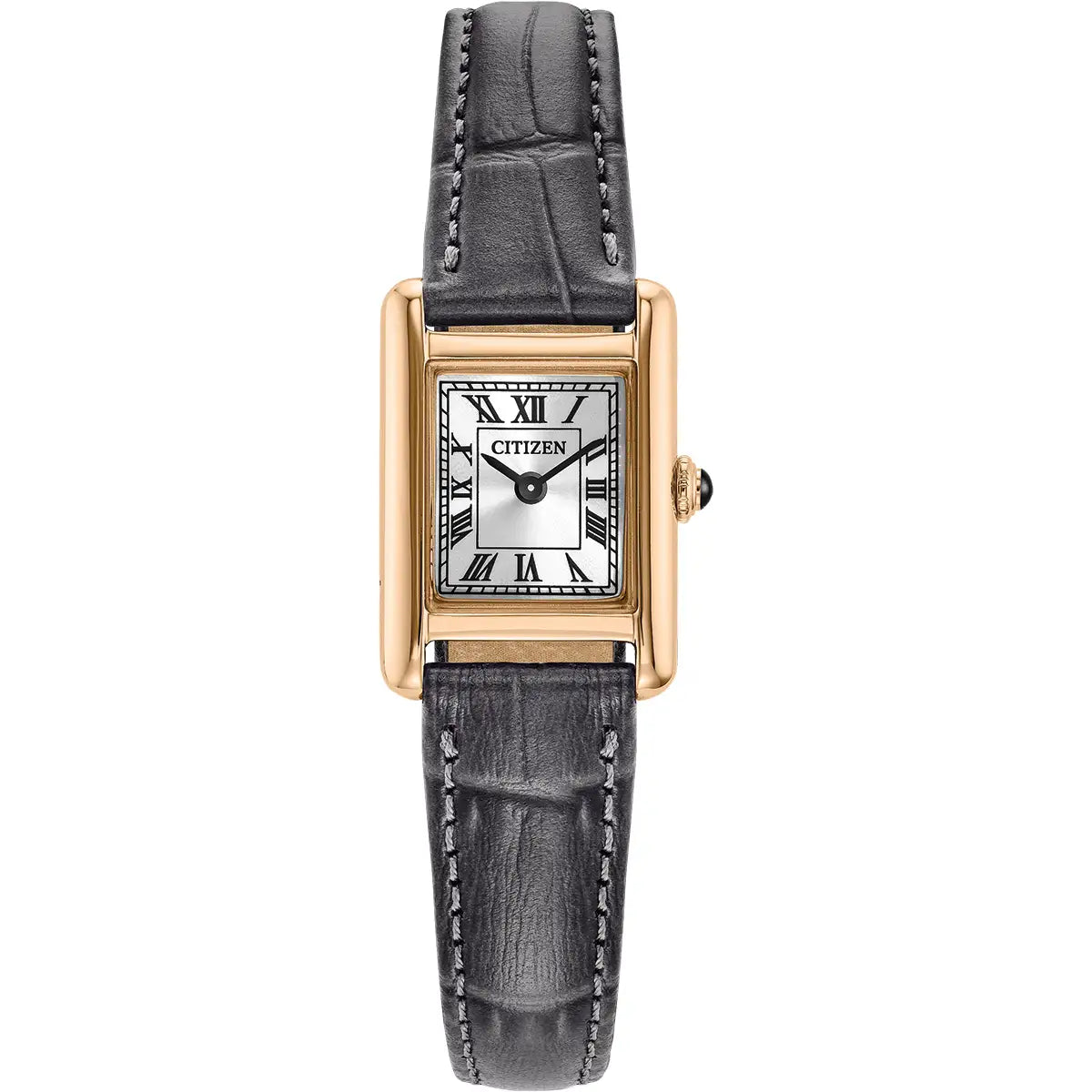 Citizen Eco Drive Ladies Fio Roma Leather Strap Watch EG2799-18W