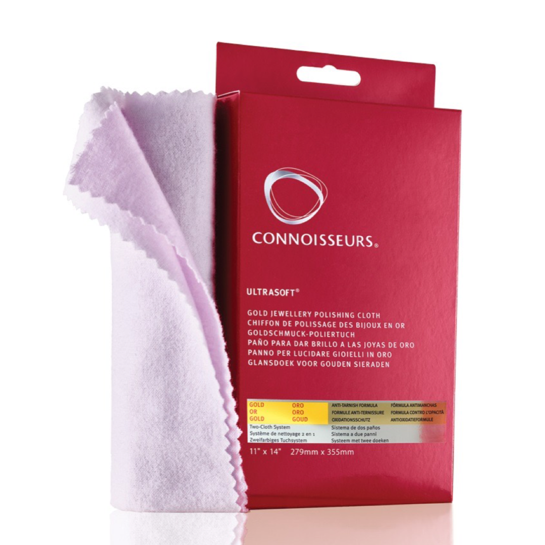 Connoisseurs® Gold Jewellery Polishing Cloth