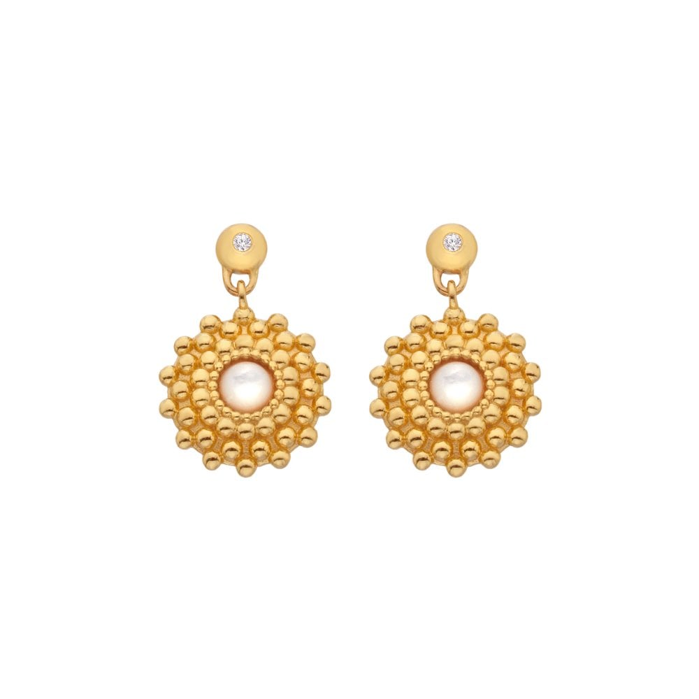 Hot Diamonds X Jac Jossa Blossom MOP Earrings DE785