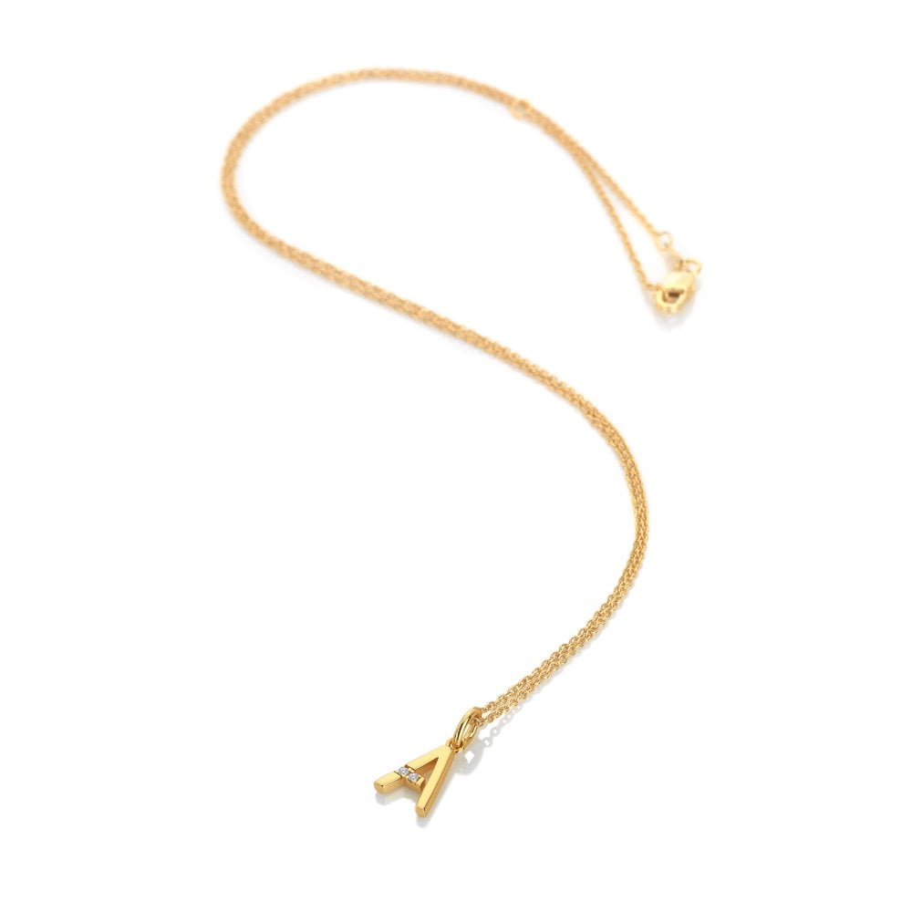 Hot Diamonds X Jac Jossa Letter A Pendant DP939