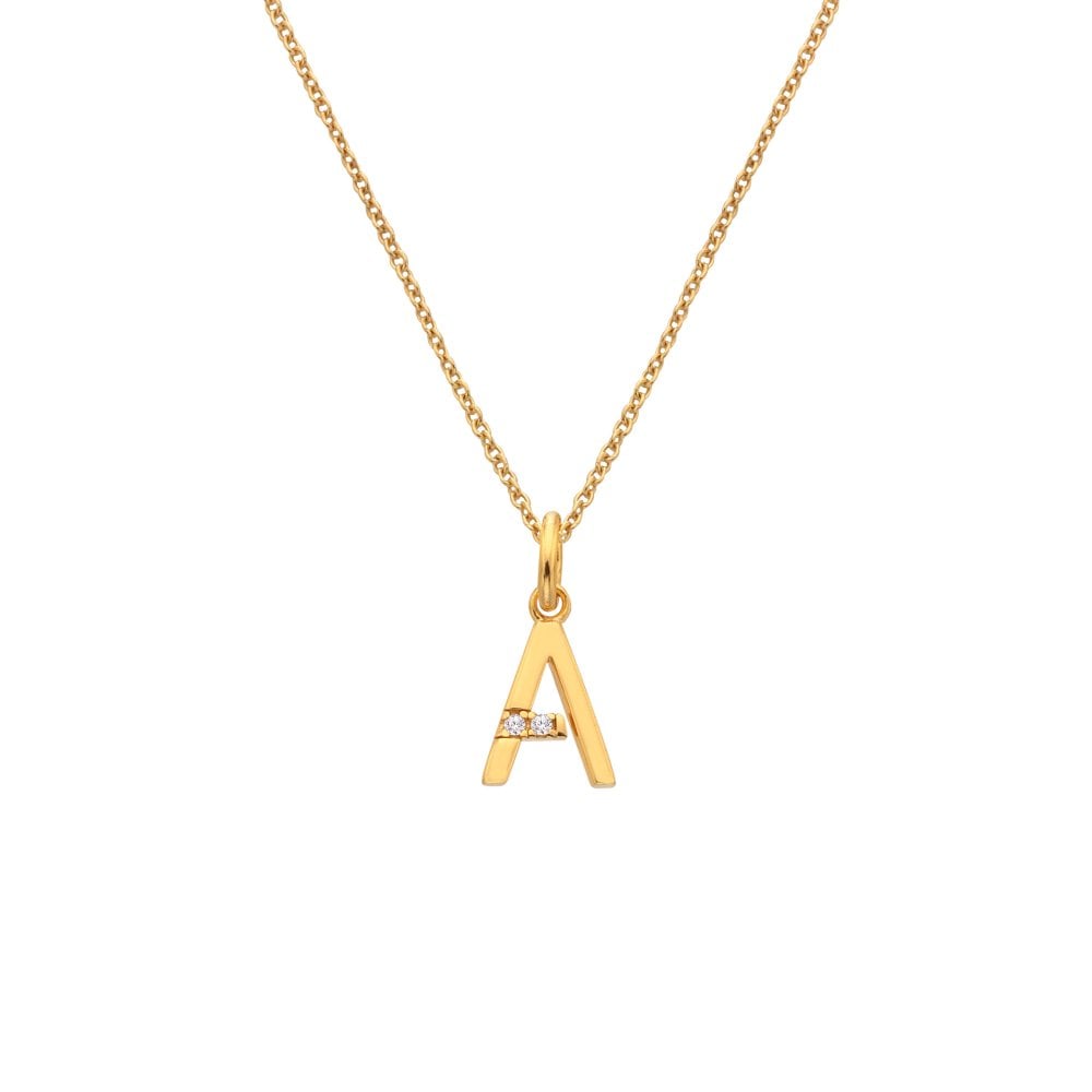 Hot Diamonds X Jac Jossa Letter A Pendant DP939