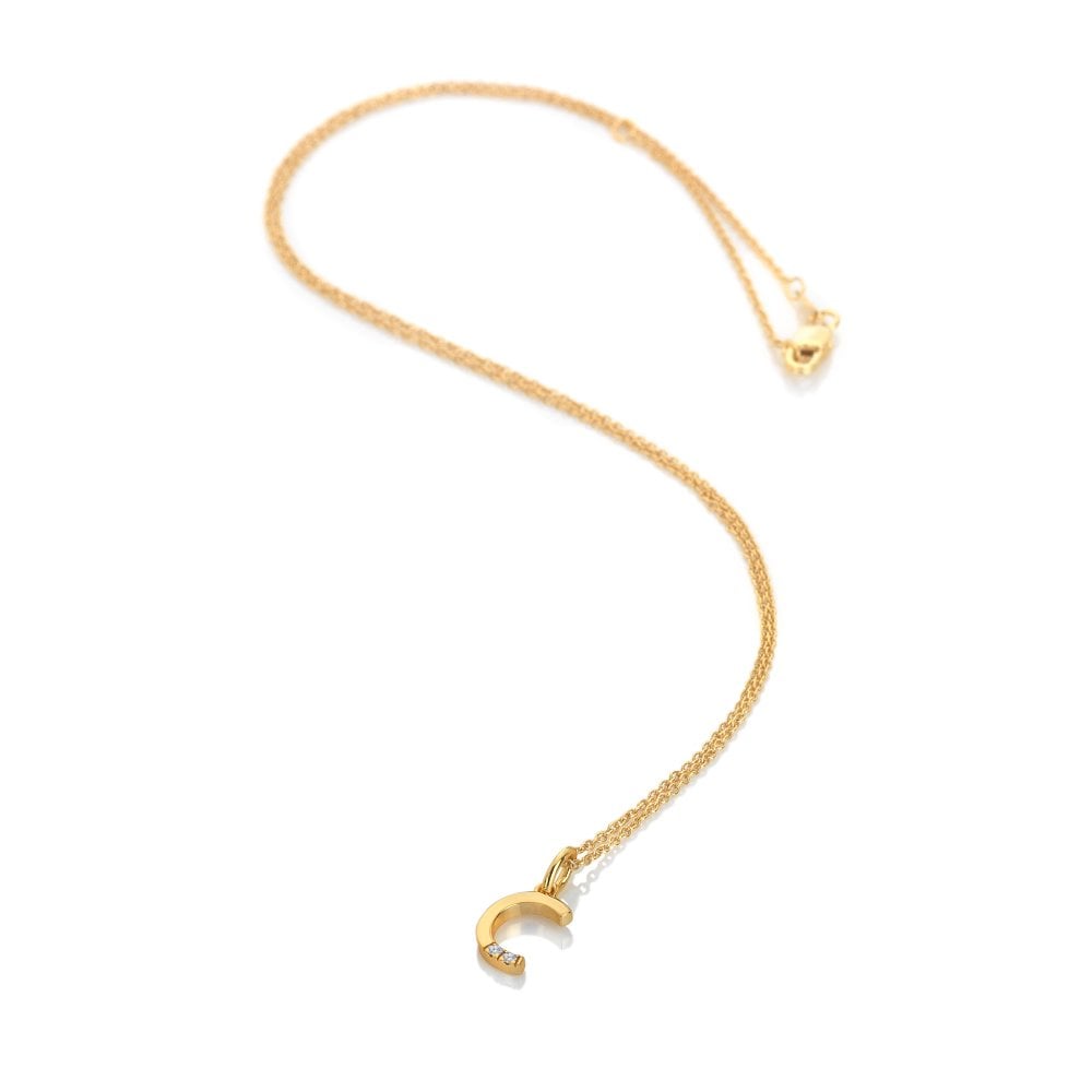 Hot Diamonds X Jac Jossa Letter C Pendant DP941