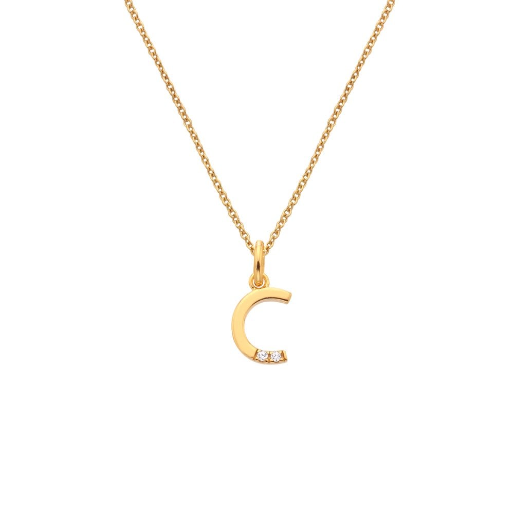 Hot Diamonds X Jac Jossa Letter C Pendant DP941