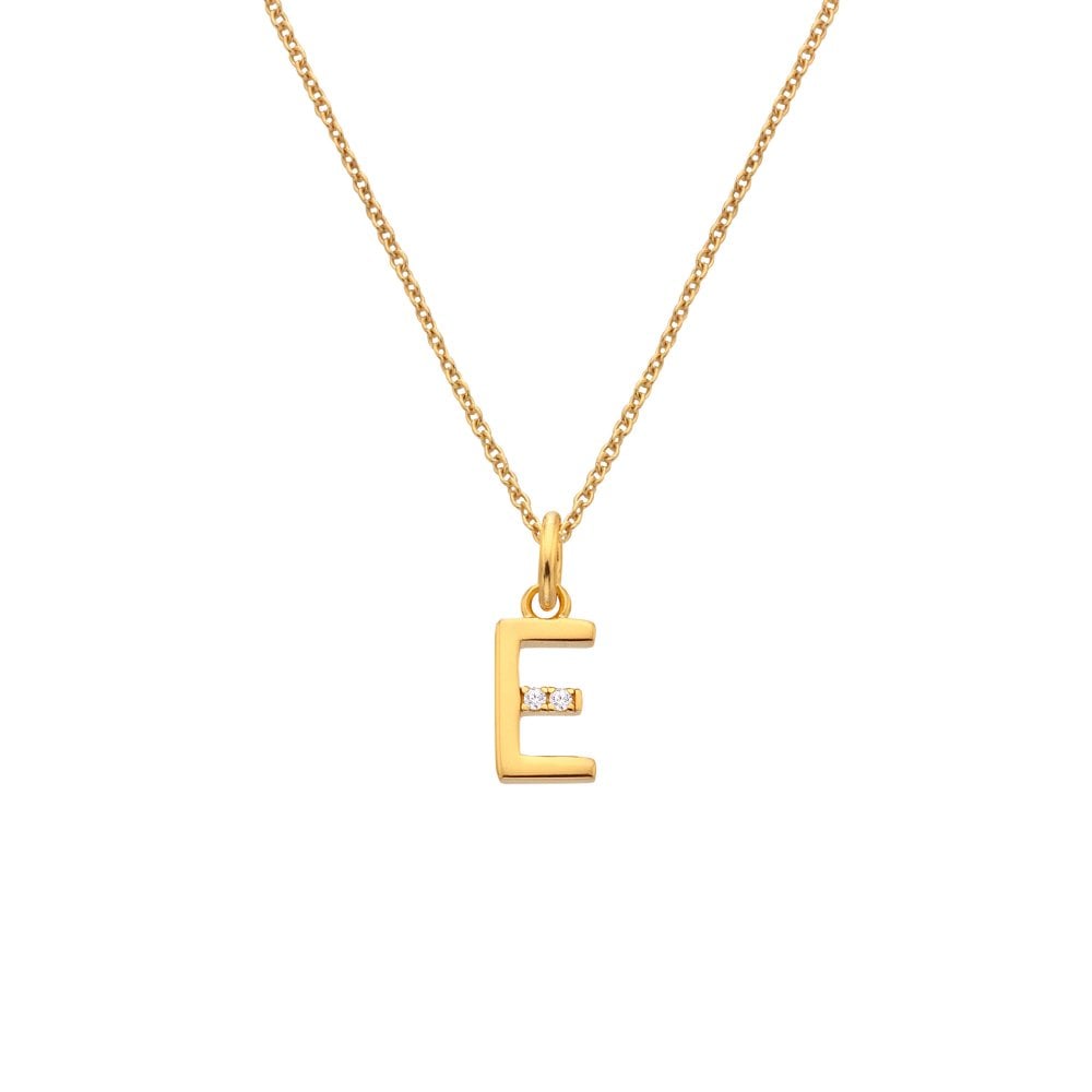 Hot Diamonds X Jac Jossa Letter E Pendant DP943