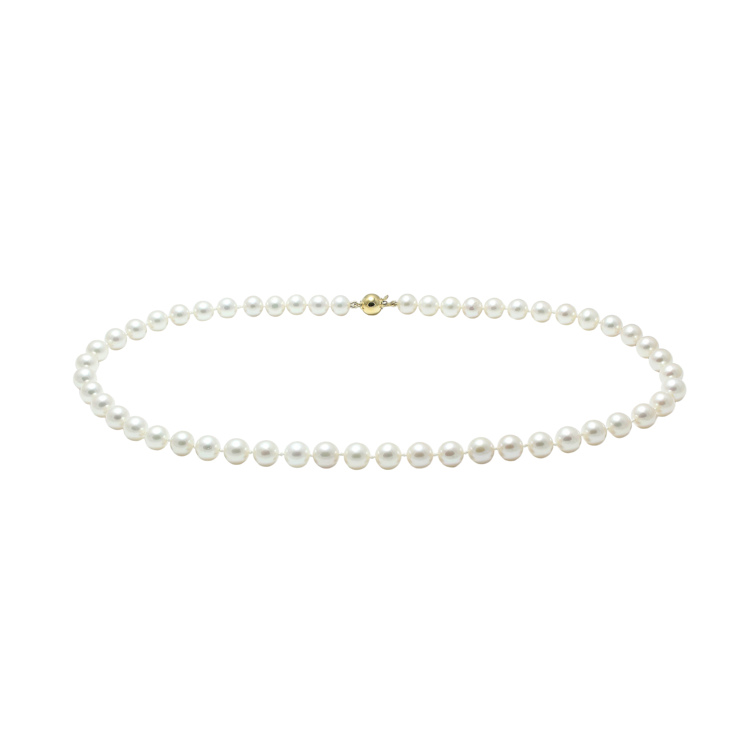 24 Inch Cultured Fresh Water Pearl Necklace