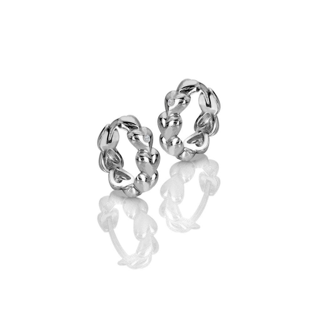 Hot Diamonds Serenity Heart Earrings DE867