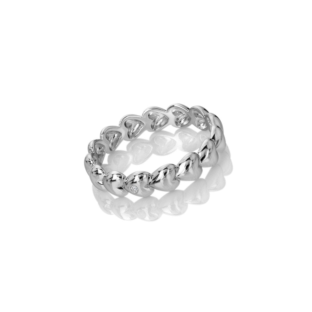 Hot Diamonds Serenity Heart Ring DR310/P