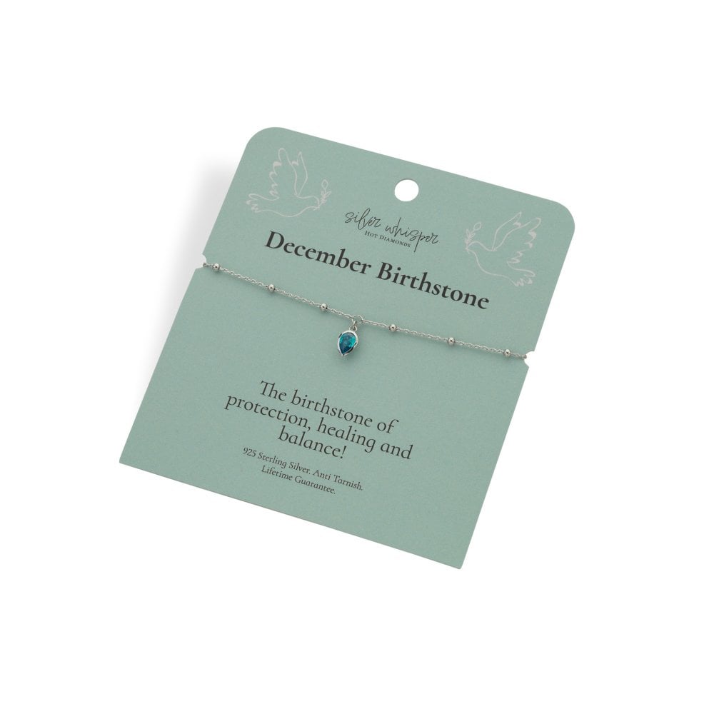 Hot Diamonds Silver Whisper Birthstone Bracelets