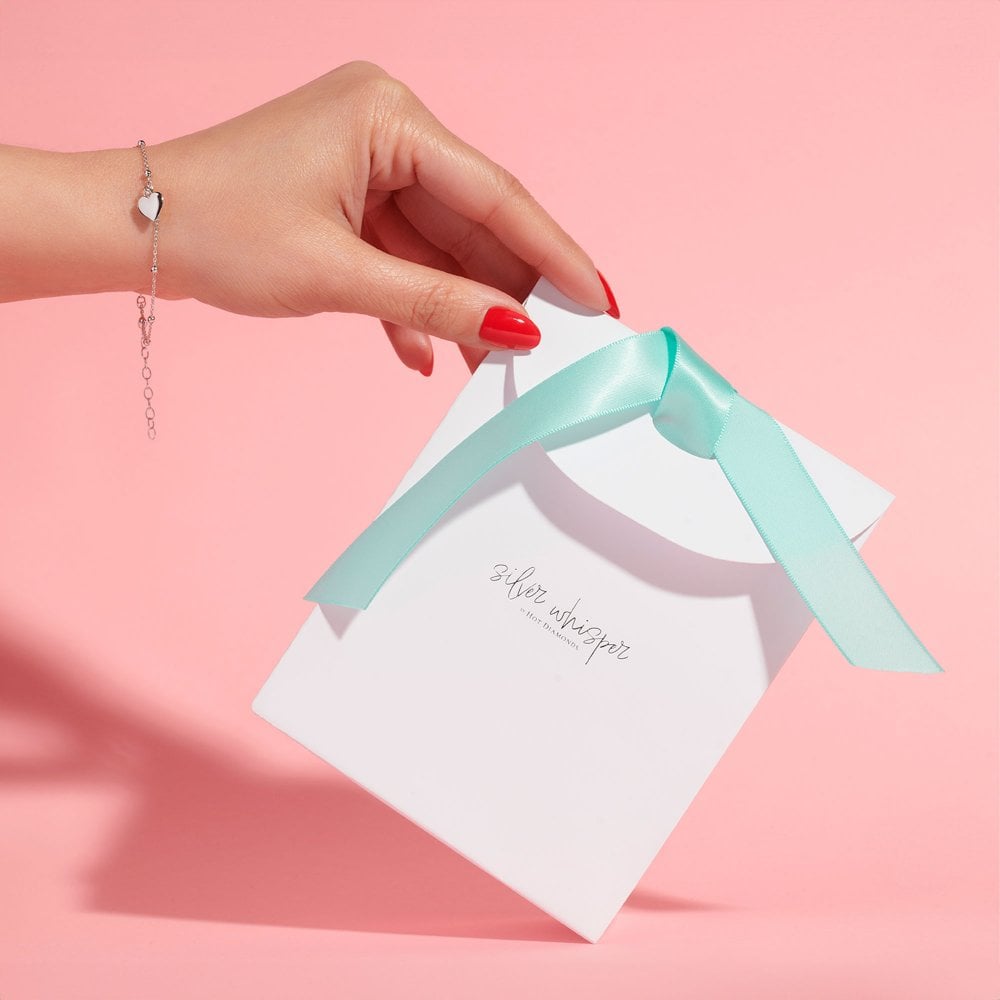 Hot Diamonds Silver Whisper Good Luck Bracelet bag