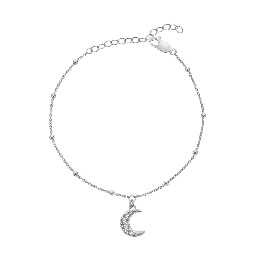 Hot Diamonds Silver Whisper Love You Bracelet