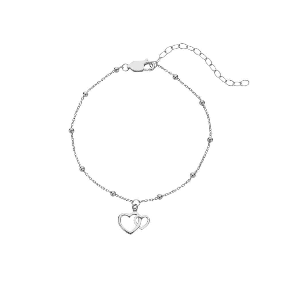 Hot Diamonds Silver Whisper Mother & Daughter Bracelet