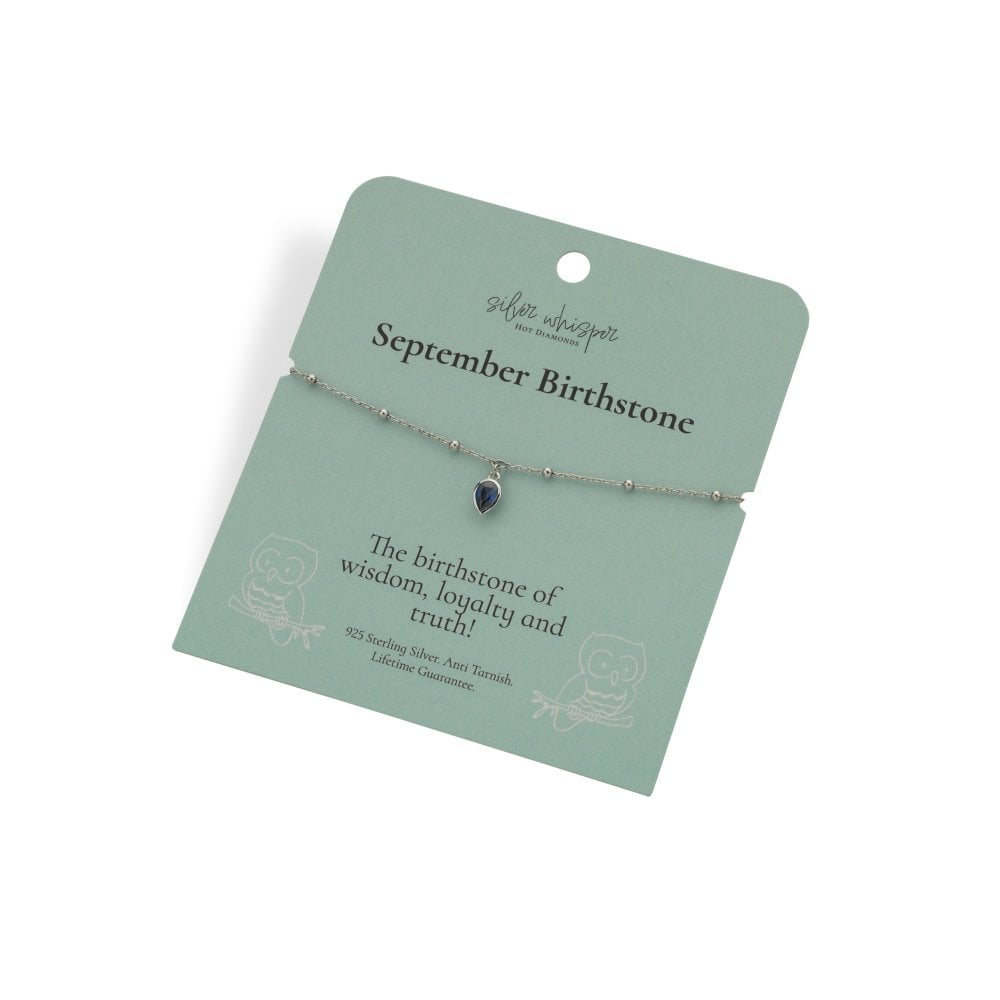 Hot Diamonds Silver Whisper Birthstone Bracelets