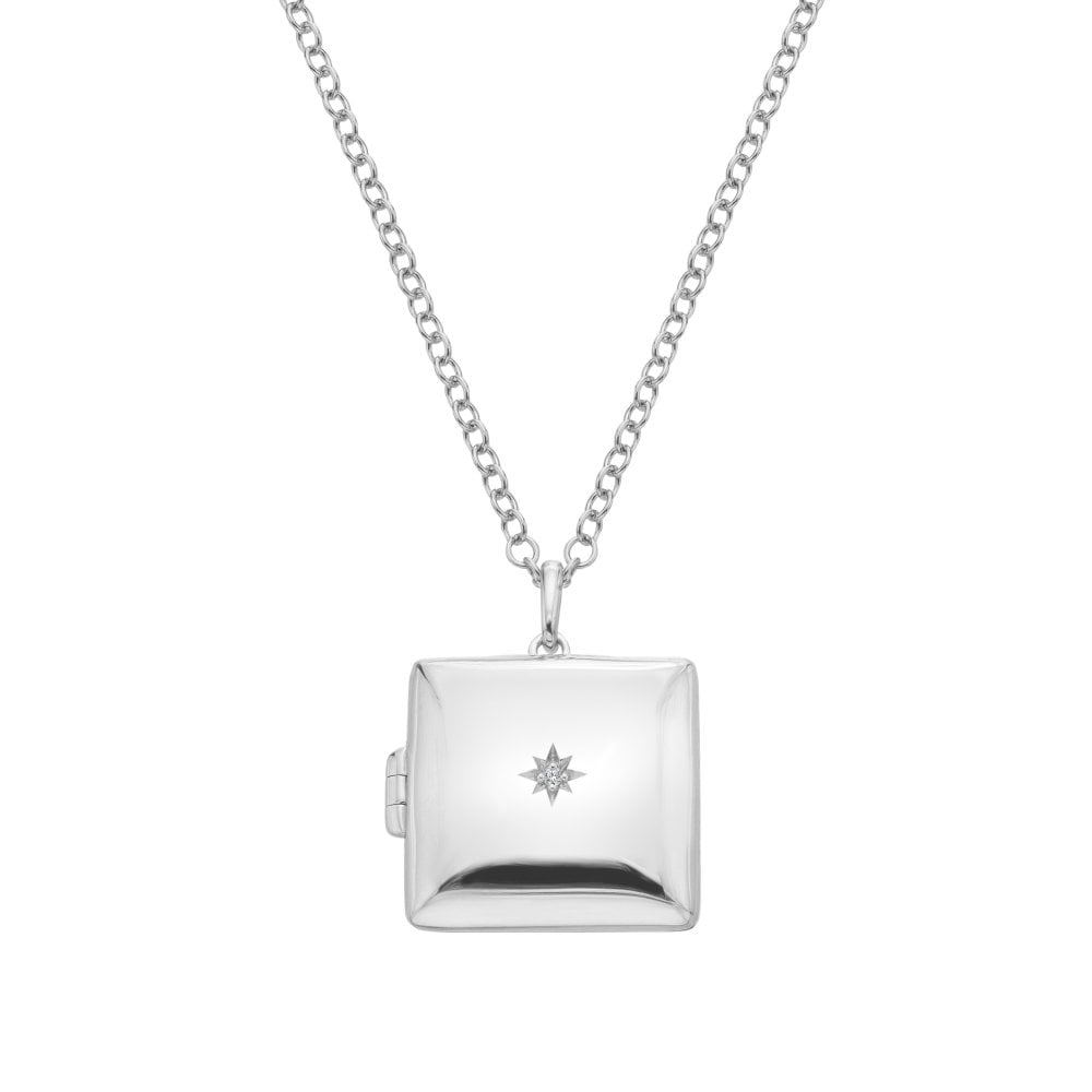 Hot Diamonds Square Locket DP1101