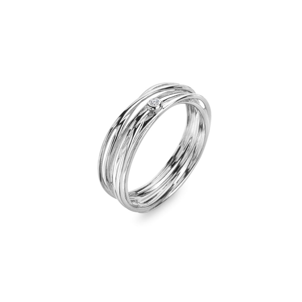 Hot Diamonds String Ring DR325