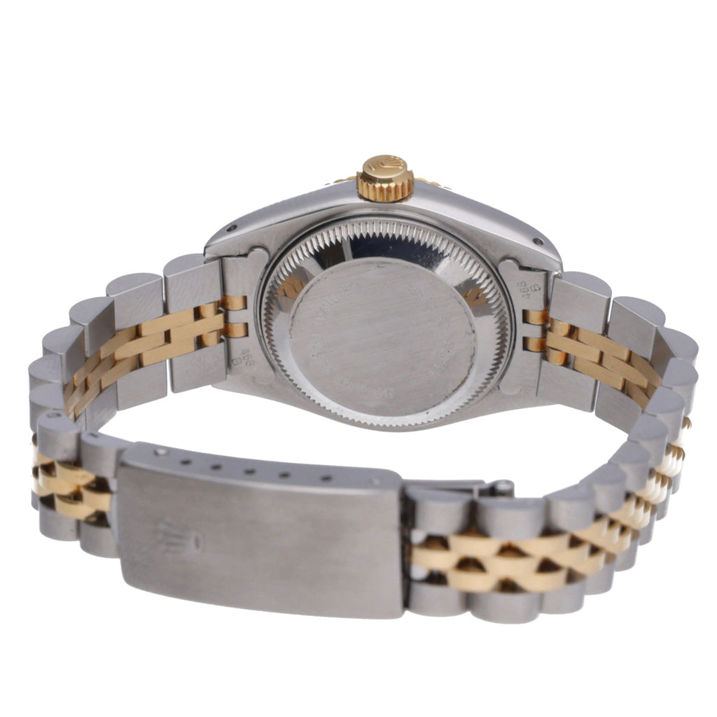 Pre Owned Rolex Ladies Datejust 69173 cream rolex dial back