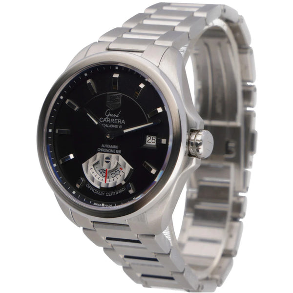 Pre Owned Tag Heuer Grand Carrera Men's Automatic Watch side