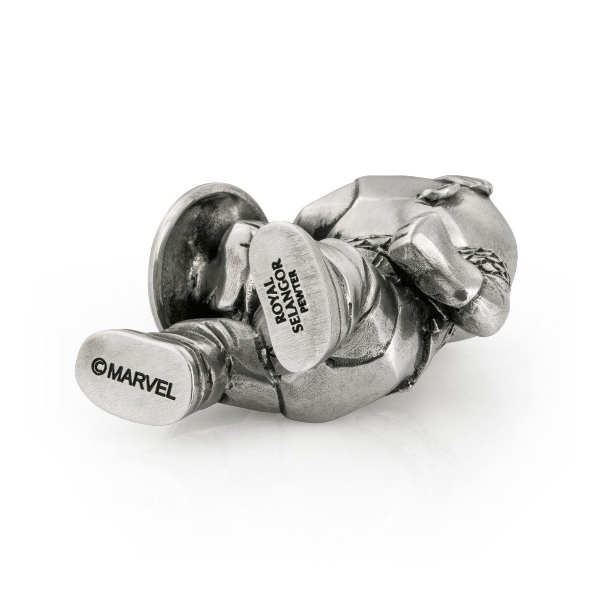 Captain America Mini Figure Royal Selangor Marvel Collection base