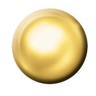 9ct Yellow Gold Regular Plain Gold Stud
