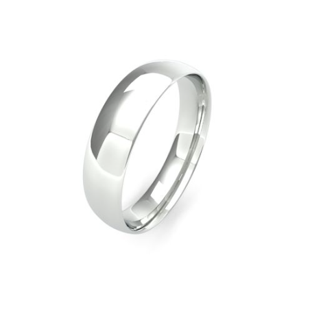 Traditional Court Ladies Medium Weight Wedding Bands