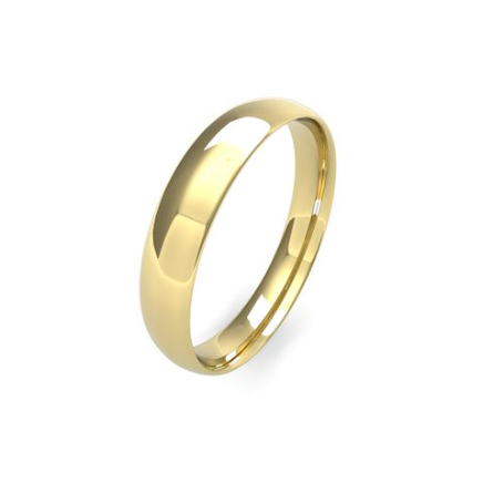 Traditional Court Ladies Medium Weight Wedding Bands