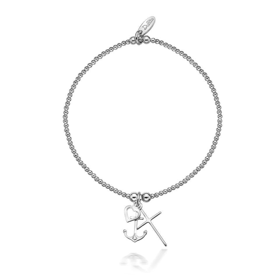 Dollie Jewellery Love Faith & Hope Bracelet B0031