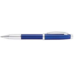 Sheaffer Series 100 Glossy Blue Chrome Trim Rollerball Pen