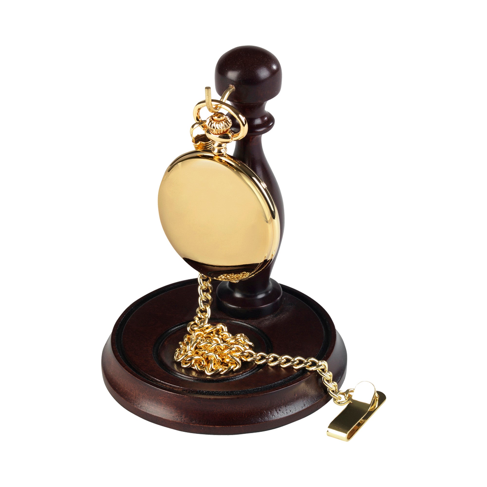 Burleigh Full Hunter Pocket Watch 1924 with Stand