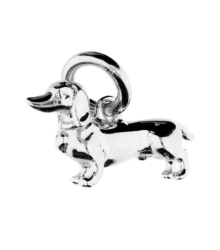 Silver Dachshund Pendant