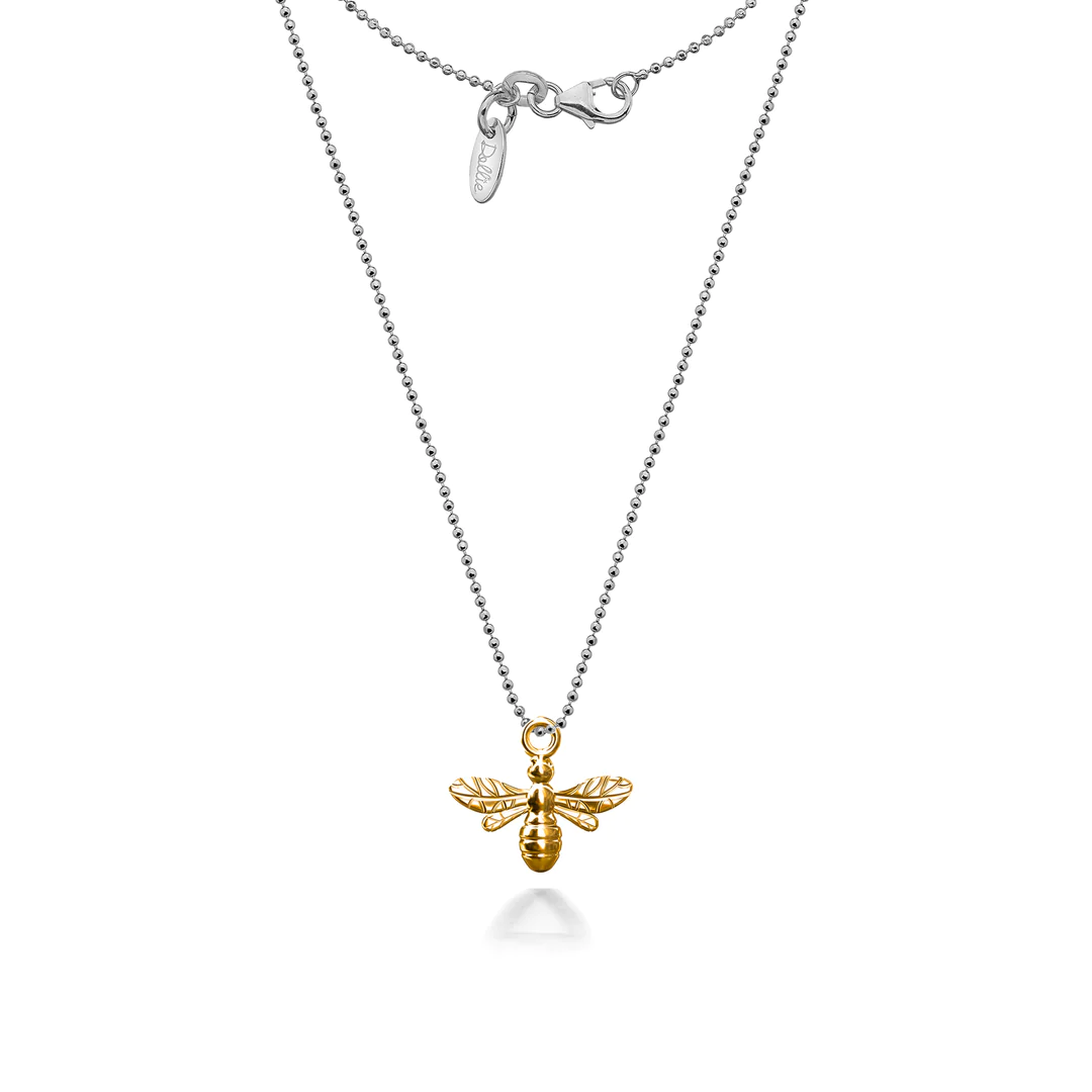 Dollie Jewellery Golden Bumble Bee Necklace N0070
