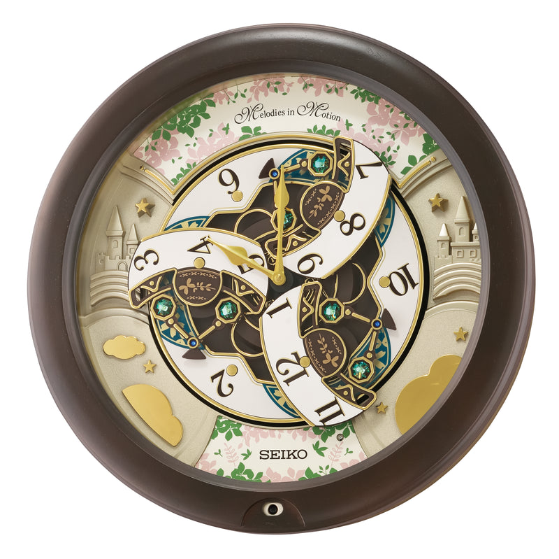 Seiko Melody in Motion Wall Clock QXM391N open 2