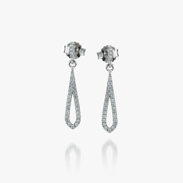 The Real Effect Tear Drop Earrings RE35264