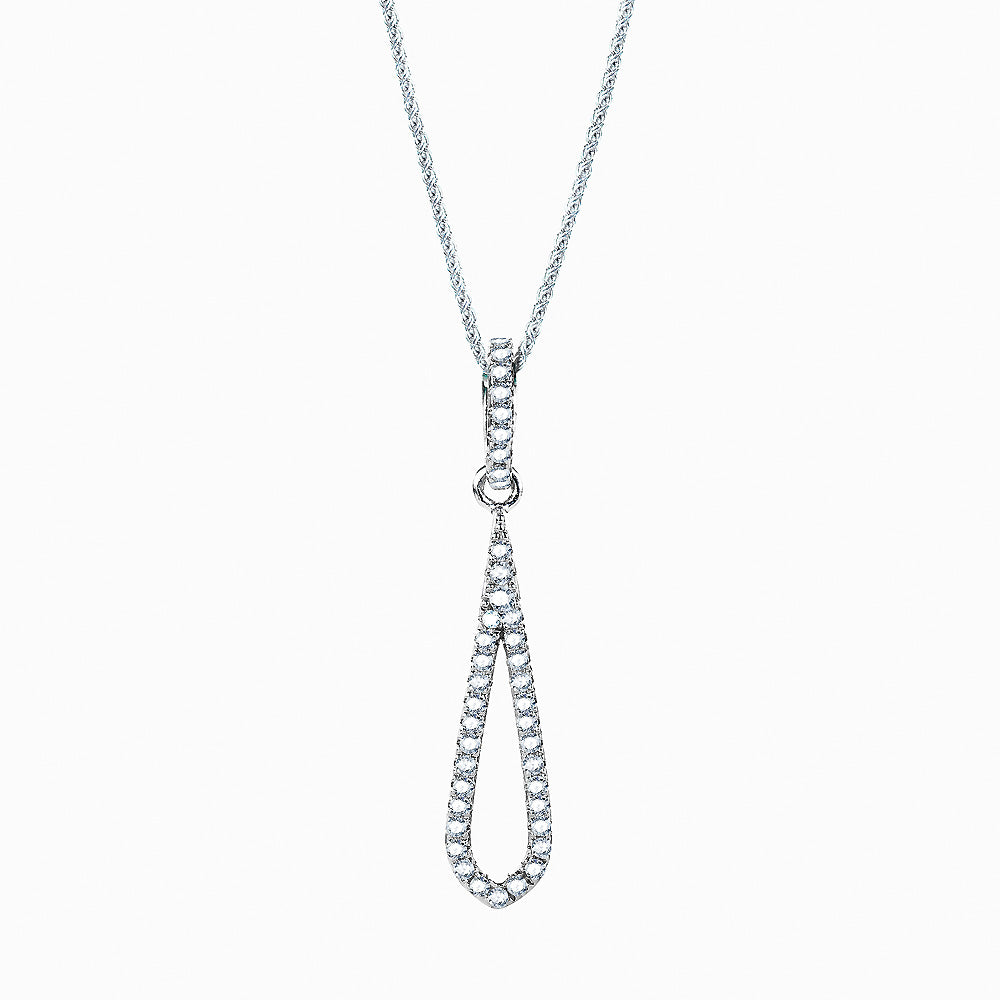 The Real Effect Teardrop Necklace RE35274