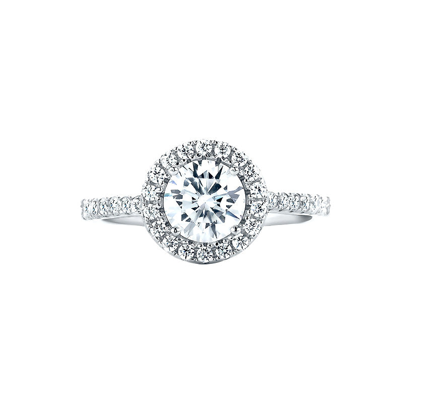 Real Effect CZ Halo Ring RE35704