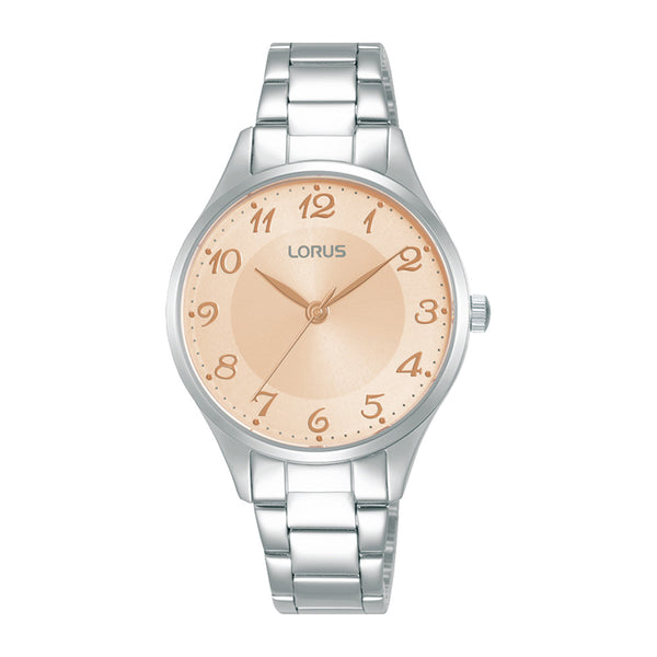 Lorus Ladies Silver Tone Bracelet Watch RG269VX9