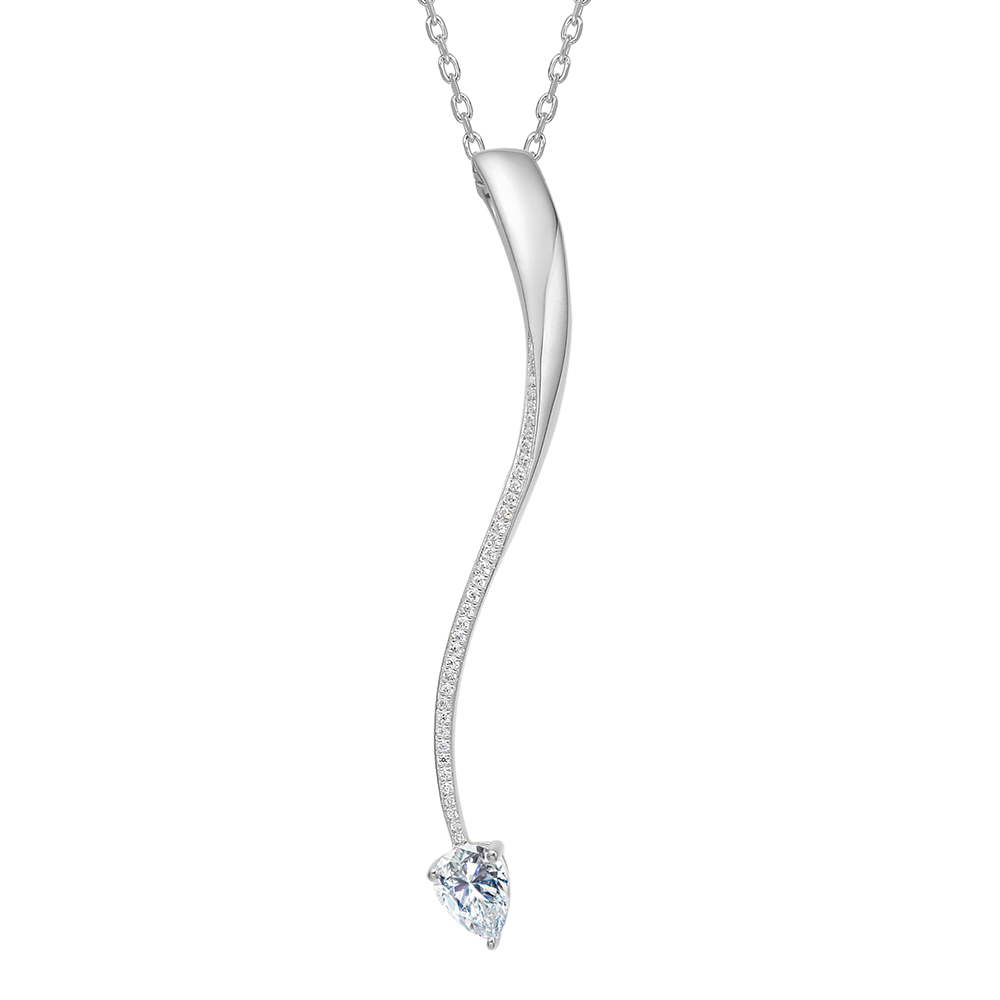 Shooting Star Long Pendant by Fei Liu