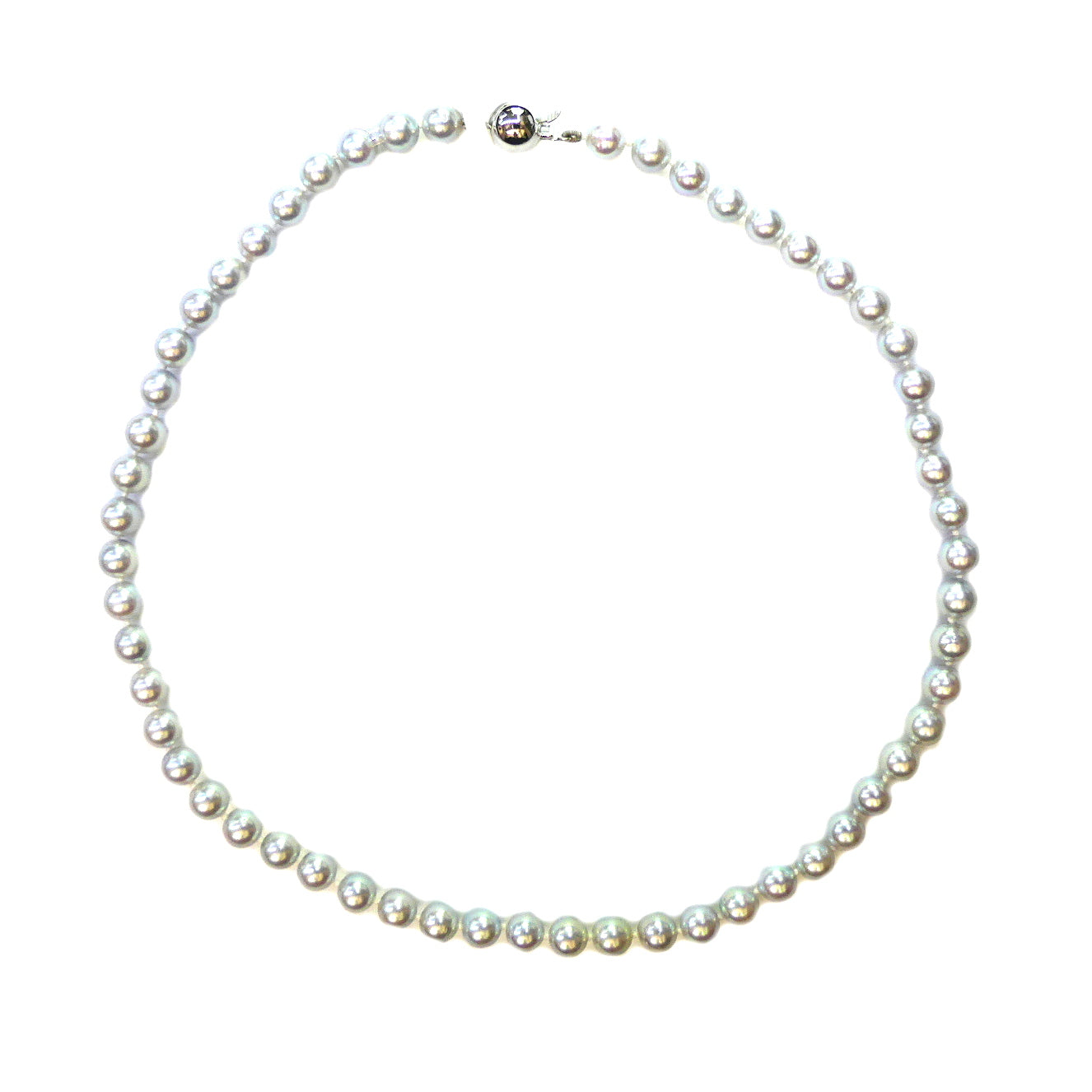 Natural Grey Cultured Akoya Pearls