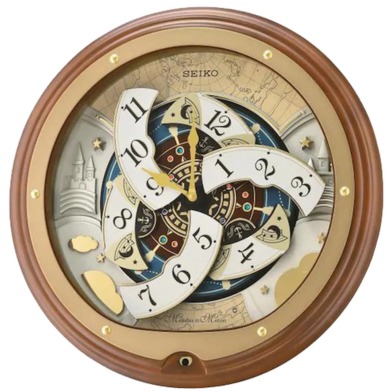 Seiko Melody in Motion Wall Clock QXM381B