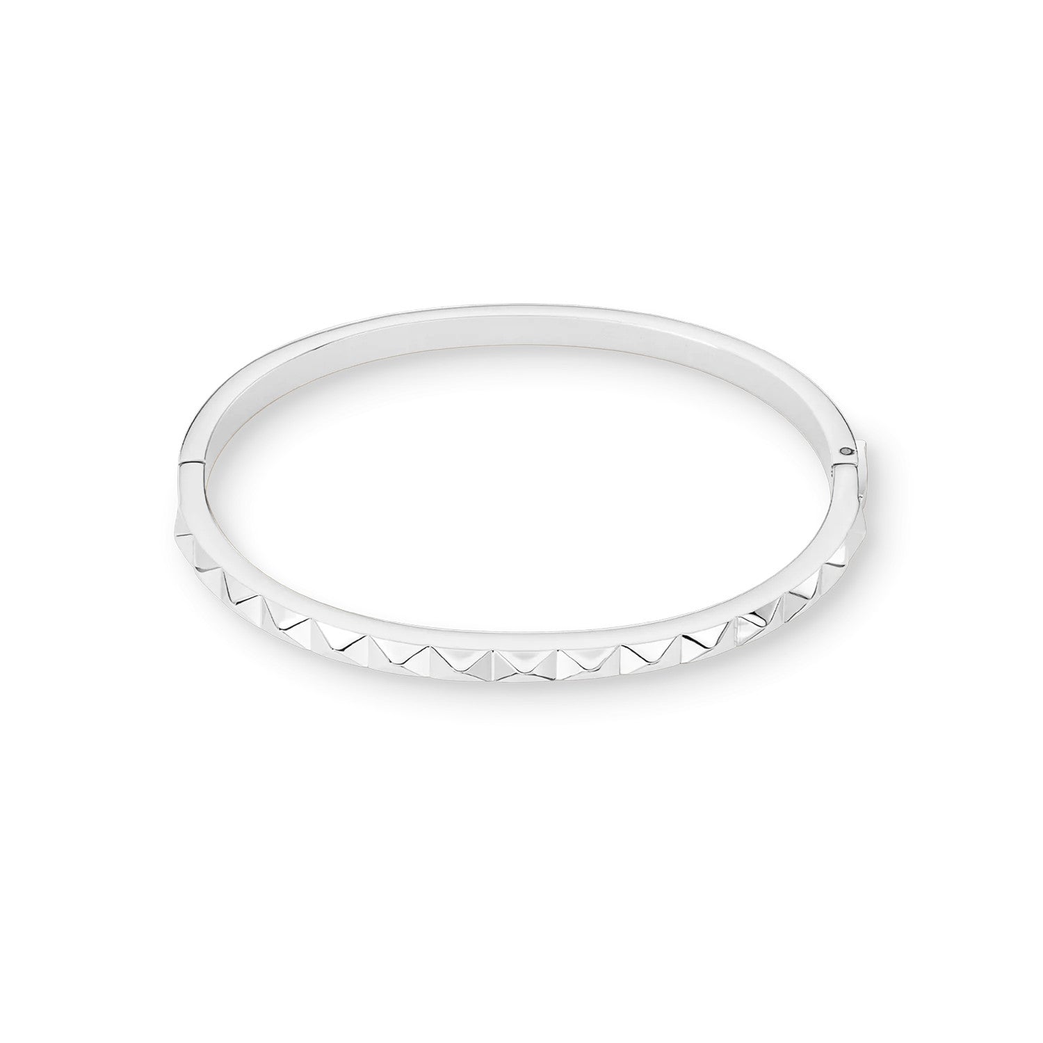 Coeur De Lion Spikes Bangle silver
